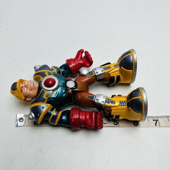 Rescue Heroes Mattel Fisher Price Action Figure Lot Of 4 Police Hammer Canyon 6” - Picture 12 of 12